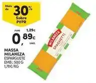 Continente Bom dia Milaneza - massa promoção
