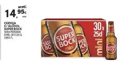 Continente Bom dia Super bock - cerveja c/ alcool promoção
