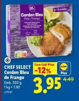 Lidl CHEF SELECT Cordon Bleu de Frango promoção