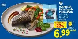 Lidl OCEAN SEA Peixe Espada Preto à Posta promoção