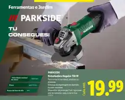 Lidl PARKSIDE promoção