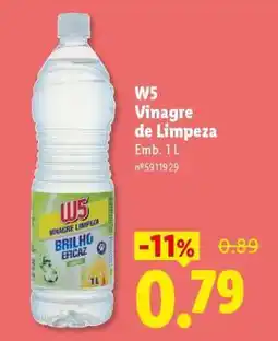 Lidl W5 Vinagre de Limpeza promoção