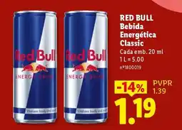Lidl Red Bull promoção