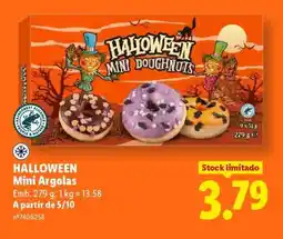 Lidl Halloween Mini Argolas promoção