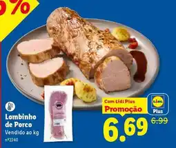 Lidl Lombinho de Porco promoção