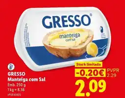 Lidl GRESSO promoção
