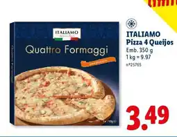 Lidl ITALIAMO Pizza 4 Queijos promoção