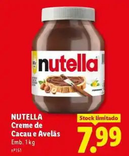 Lidl Nutella promoção