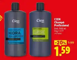 Lidl CIEN Champô Profissional promoção