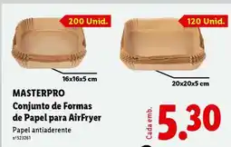 Lidl MASTERPRO promoção