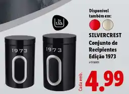 Lidl SILVERCREST Conjunto de Recipientes Edição 1973 promoção