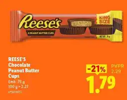 Lidl REESE'S Chocolate Peanut Butter Cups promoção