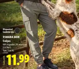 Lidl ESMARA MEN Calças promoção