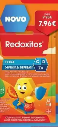 Auchan Redoxon - suplemento redoxitos: extra defesas 25 gomas promoção
