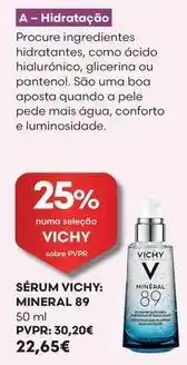 Auchan Vichy - serum: mineral 89 promoção