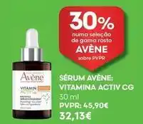 Auchan Avène - serum: vitamina activ cg promoção