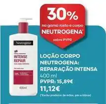 Auchan Neutrogena - loção corpo reparação intensa promoção