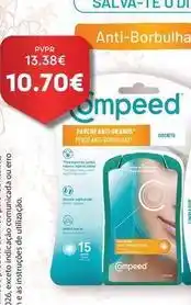Auchan Compeed - pensos borbulhas discreto promoção