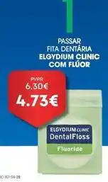 Auchan Elgydium - fita dentária: com flúor cool mint promoção