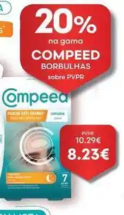 Auchan Compeed - pensos borbulhas limpeza promoção