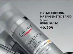 Auchan Eucerin - creme: hf epigenetic spf30 promoção