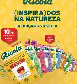 Auchan Ricola - rebucado s/acucar arando vermelho promoção