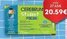 Auchan Natiris - suplemento cerebrum student focus promoção