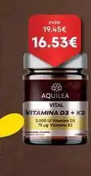 Auchan Aquilea - suplemento: vital d3+k2 promoção