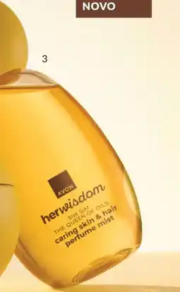 Avon Flor Do Nilo, Caju Sesamo Sim sim Bruma perfumada para corpo & cabelo promoção