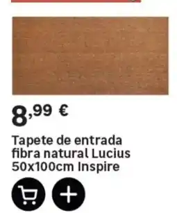 Leroy Merlin Tapete de entrada fibra natural lucius promoção
