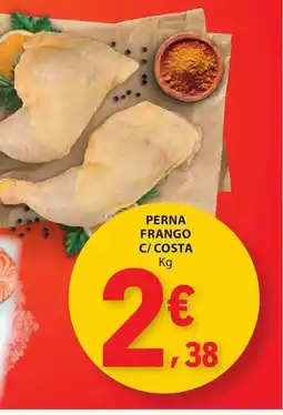 E.Leclerc Perna frango c/ costa promoção