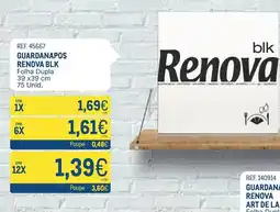 Makro Guardanapos renova blk promoção