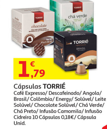 Auchan Cápsulas Torrié promoção