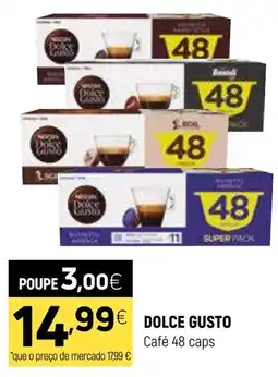 Coviran Dolce Gusto Café 48 caps promoção
