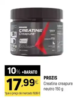 Coviran Prozis creatina creapure neutro promoção