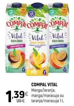 Coviran Compal vital promoção