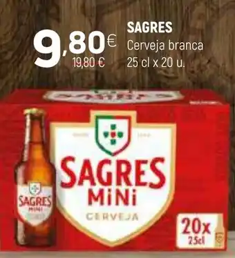 Sagres mini cerveja