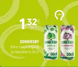 Coviran somersby sidra maçã original ou blackberry promoção