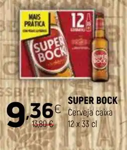 Coviran super bock cerveja caixa promoção