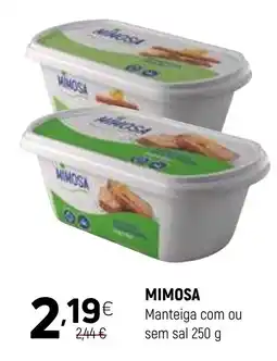 Coviran Mimosa manteiga com ou sem sal promoção