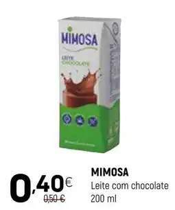 Coviran Mimosa leite com chocolate promoção