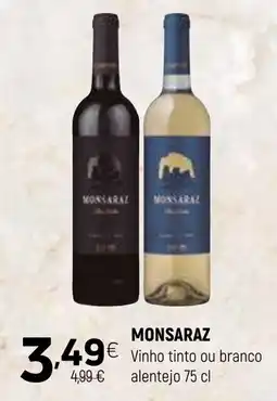 Coviran monsaraz vinho tinto ou branco promoção