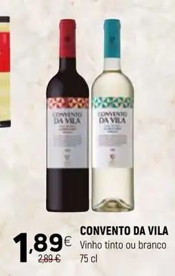 Coviran Convento da vila vinho tinto ou branco promoção