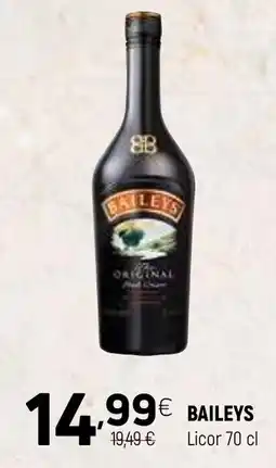 Coviran baileys licor 70 cl promoção