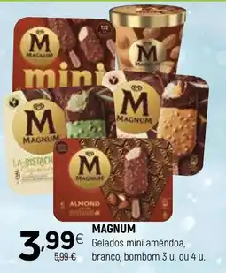 Coviran magnum gelados mini amêndoa promoção