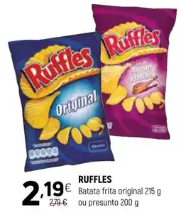 Coviran Ruffles Batata frita original promoção