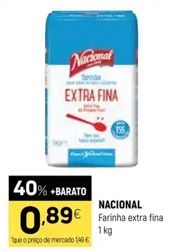 Coviran Nacional farinha extra fina promoção