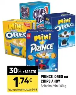 Coviran prince, oreo ou chips ahoy promoção
