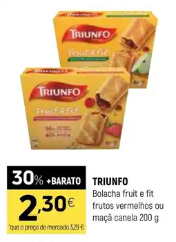 Coviran Triunfo bolacha fruit e fit promoção