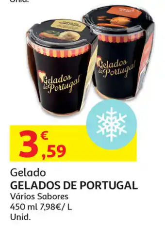 Auchan Gelados de Portugal 450ml promoção